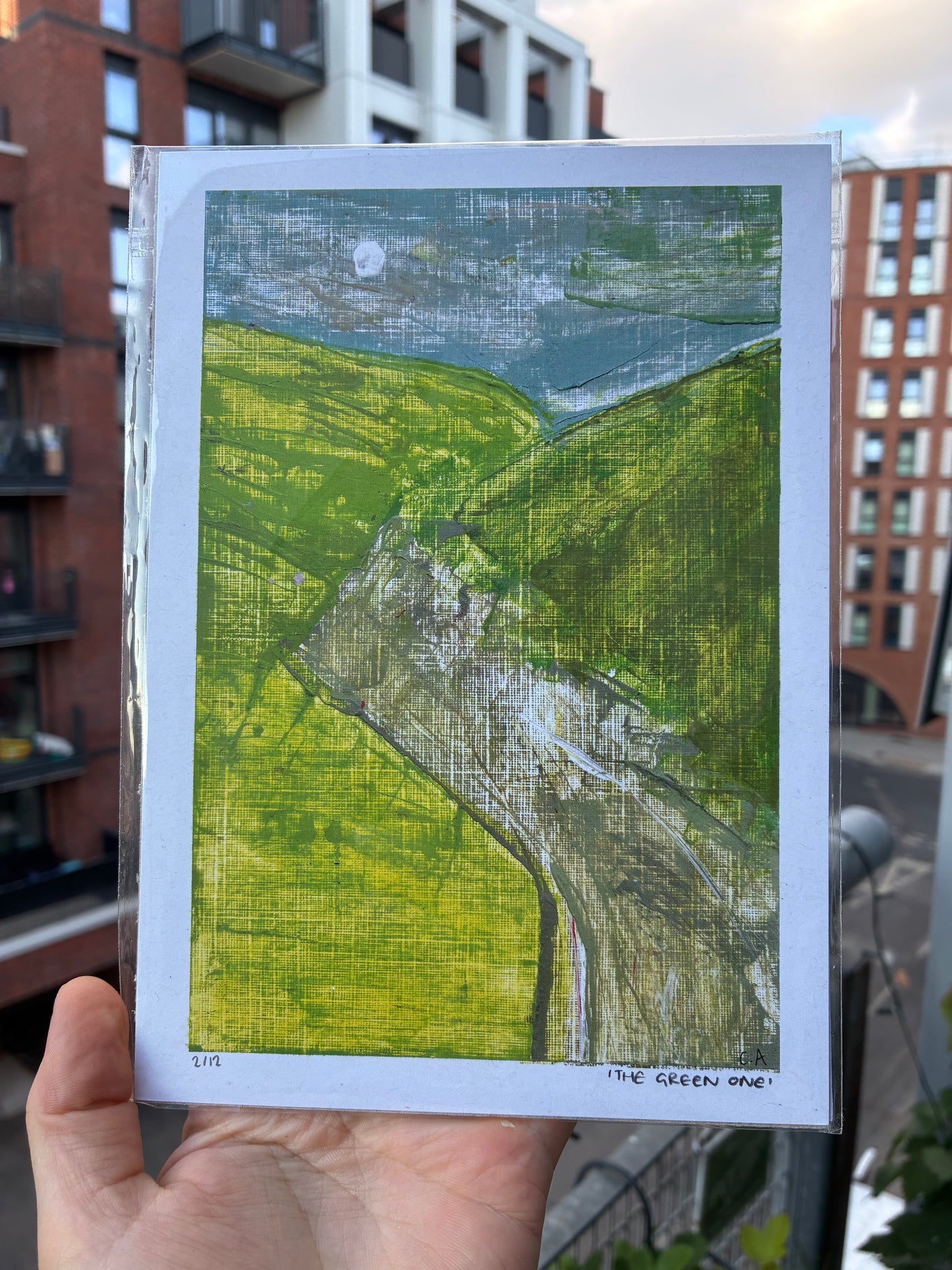 The Green One - Limited Edition Print